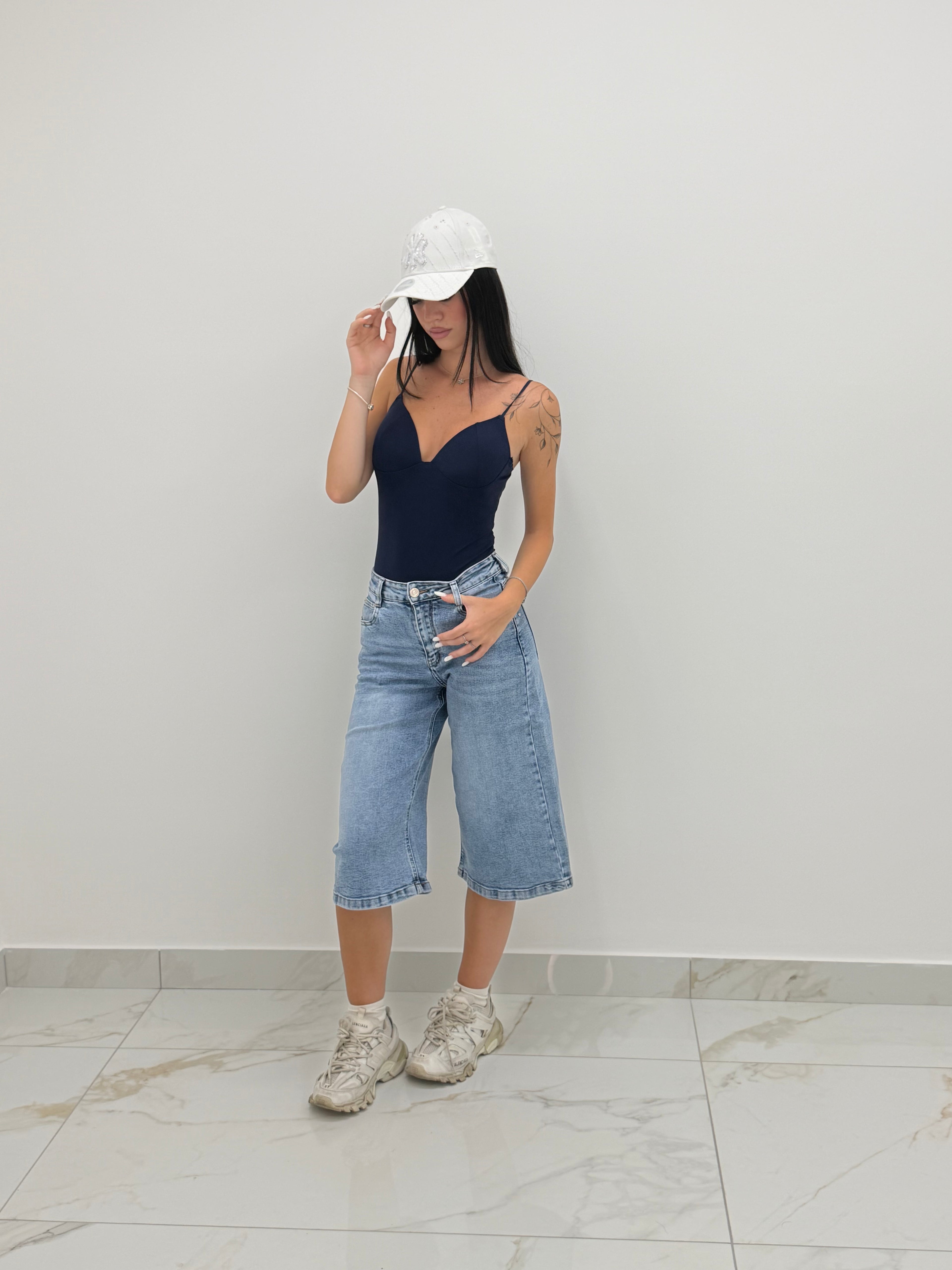 jeans bermuda